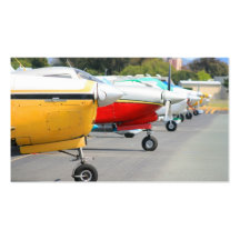 Airplanes business cards