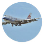 Airplanes Jets Round Sticker