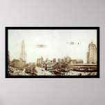 Airplanes NYC City Hall Photo 1913 Posters