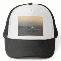 Airplanes on a Runway Trucker Hat