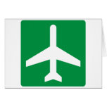 Airport Higway Sign Cards