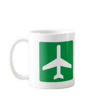 Airport Higway Sign Mug