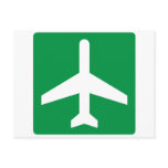Airport Higway Sign Postcards