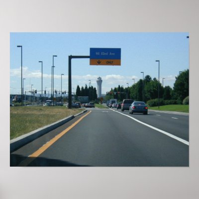 Airport Way Portland Oregon Poster by posters_prints