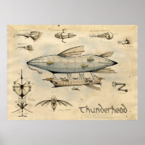 Airship Thunderhead Print