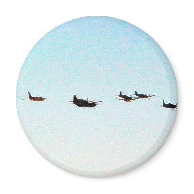 Airshow Fighters Airplanes Refrigerator Magnets by lifesphere