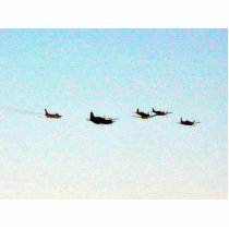 Airshow Fighters Airplanes Cut Out