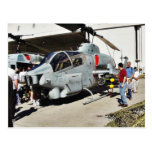 Airshow Helicopter Postcard