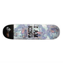 AJR Boards- I AM KING - Customized Skate Deck