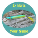 AJS Popper "Water Dragon" Saltwater Fishing Lure Round Stickers