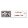 AJS Saltwater Lure Popper Coordinating Items Bumper Stickers