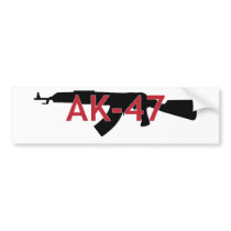 AK-47 BUMPER STICKERS