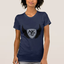 AK 47 Shield and Wings T-shirt