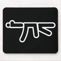 AK BW Mousemat