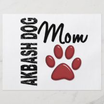 Akbash Dog Mom 2 Flyer Design