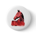 Akhal Teke Portrait Pinback Button