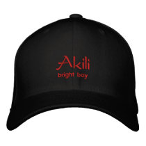 Akio Name Cap / Hat
