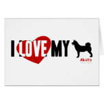 Akita Greeting Cards