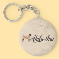 Akita Inu keychains