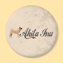 Akita Inu magnets