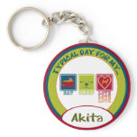Akita Key Chains