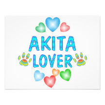 Akita Lover Invitations