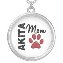 Akita Mom 2 Necklaces