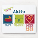 Akita mousepads