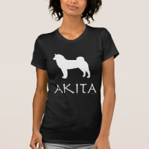 Akita Silhouette Tshirt