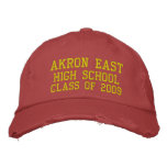 Akron East High School Embroidered Baseball Cap