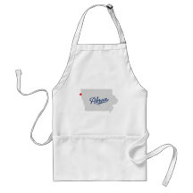 Akron Iowa IA Shirt Apron