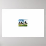 Akron Ohio Skyline Poster