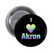 Akron -- Pastels Button