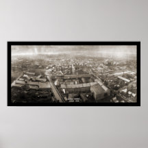 Akron Works Ohio Photo 1907 Posters