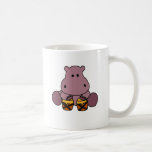 AL- Awesome Hippo Playing Bongo Drums Coffee Mugs