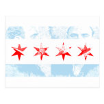 Al Capone Chicago Flag Post Card