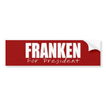 AL FRANKEN Election Gear bumper stickers