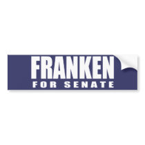 AL FRANKEN Election Gear bumper stickers