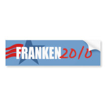 AL FRANKEN Election Gear bumper stickers