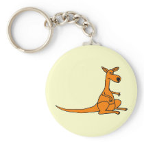 AL- Funny Kangaroo Keychain