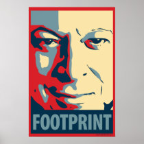 Al Gore - Footprint: OHP Poster