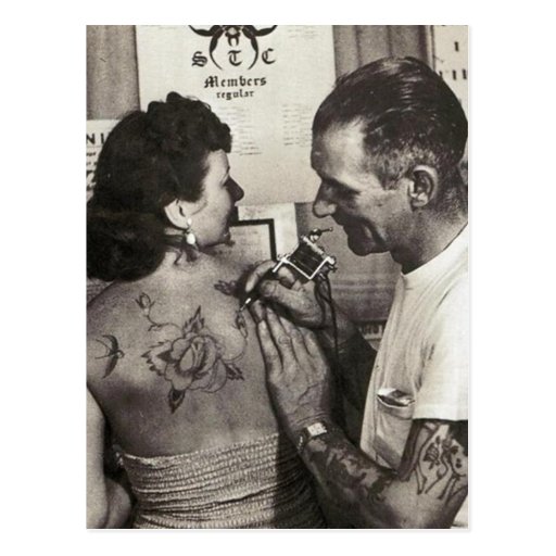 Al Shieferly tattoos Rose Postcards