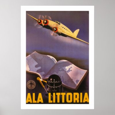 Ala Littoria Print by SonoLeTre