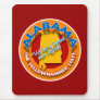 Alabama AL circle mousepad