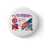 Alabama Anti ObamaCare We Will Remember Button