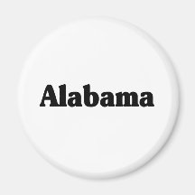 Alabama Classic Refrigerator Magnet