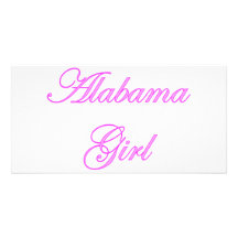 Alabama Custom Photo Card