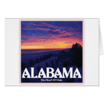 Alabama Dark Sunset Cards