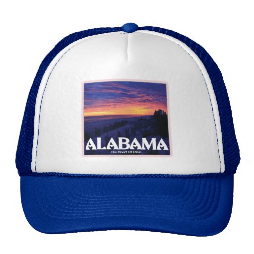 Alabama Dark Sunset Mesh Hat