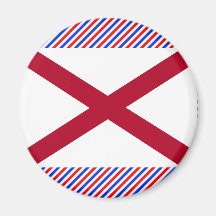 Alabama Flag Fridge Magnets
